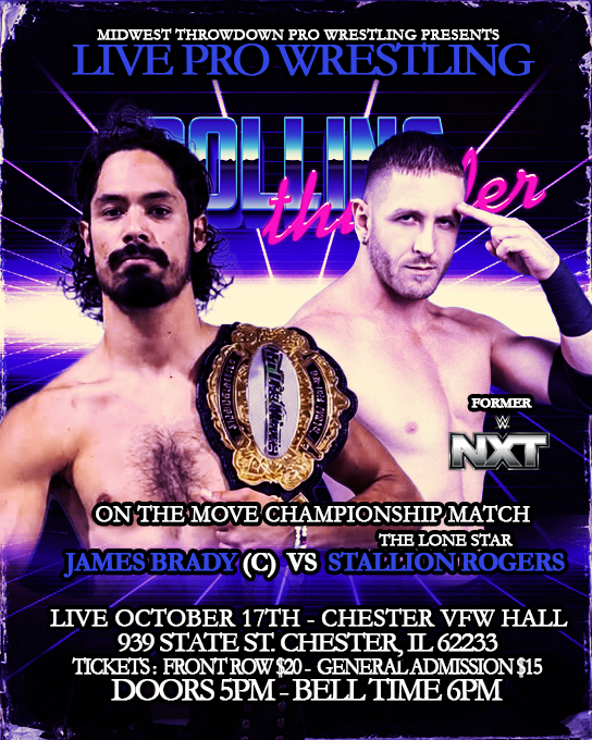 James Brady vs Stallion Rogers
