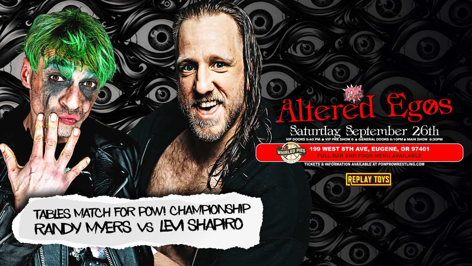 POW! Pro Wrestling Presents "Altered Egos" 2026! match card