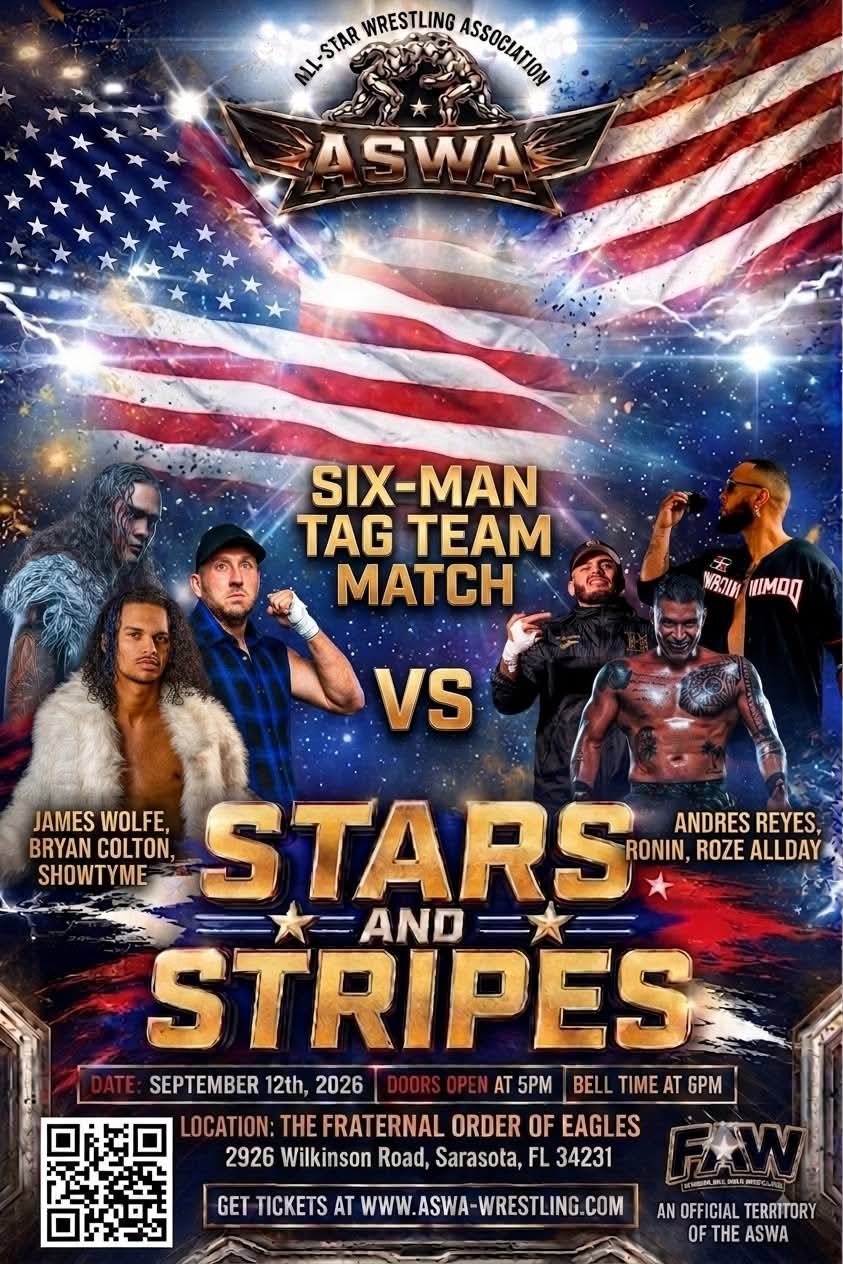 Six-Man Tag Team Match — 6 competitors