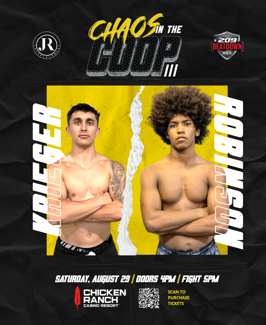 Gesias Robinson vs Ethan Krieger